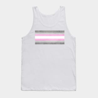 Shimmer Demigirl Pride Flag Tank Top